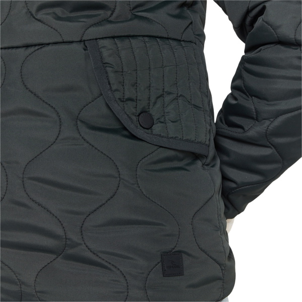 2026 Rip Curl Womens Anoeta Classic Quilted Jacket 03FWJA - Noir